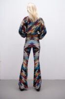 knit Oversized Crop sweatshirt - Typelove