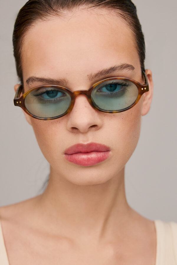 AV Sunglasses - ODIE Honey/Green