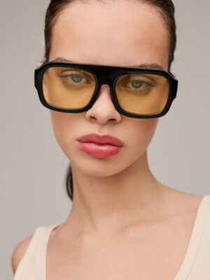 AV Sunglasses - MILA Black/Yellow