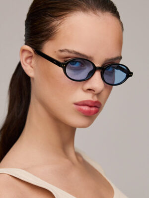 AV Sunglasses - ODIE Black/Blue