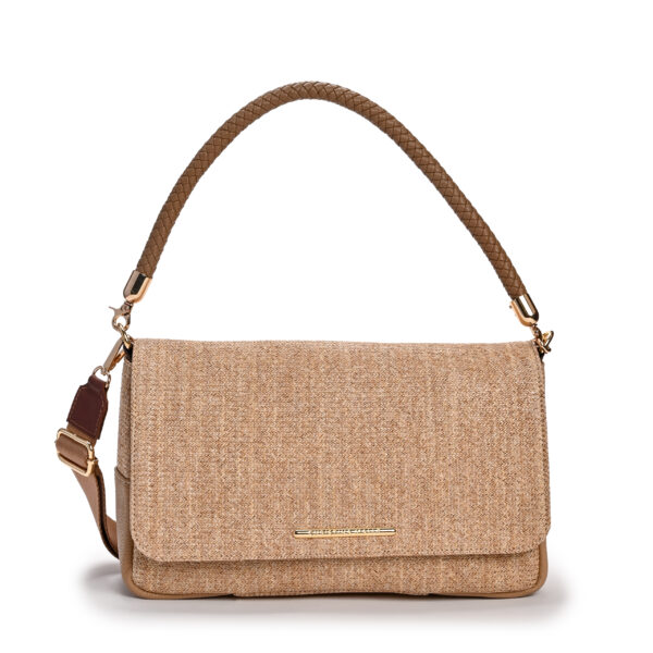 CHRISTINA MALLE - Beige Straw Mini Bag