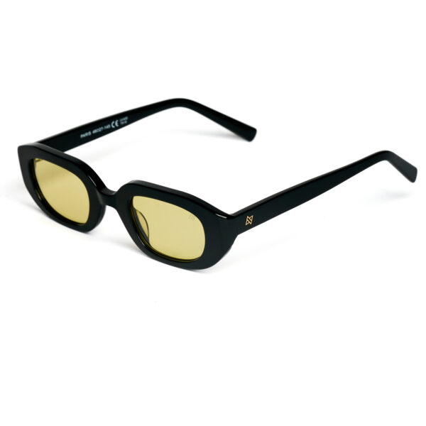 AV Sunglasses - Paris Black/Yellow
