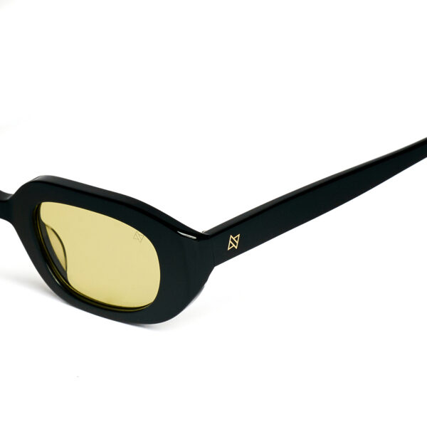 AV Sunglasses - Paris Black/Yellow