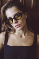 AV Sunglasses - Paris Black/Yellow