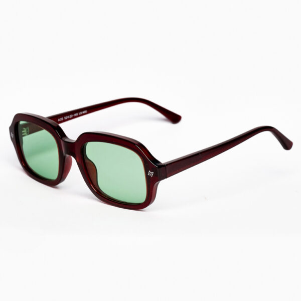 AV Sunglasses - ACE Burgundy/Green