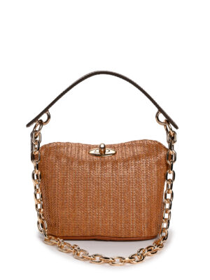 CHRISTINA MALLE - Rusty Straw Mini Bucket