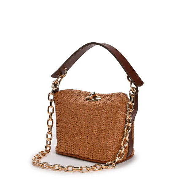 CHRISTINA MALLE - Rusty Straw Mini Bucket