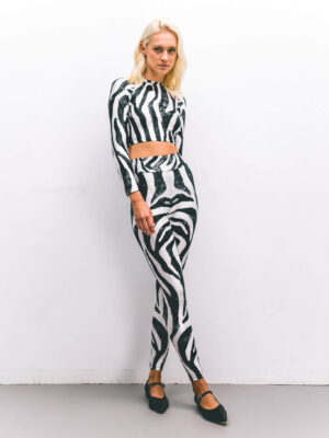 Zebra Leggings - Typelove