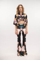 Flared Pants Pastel Noir - Typelove