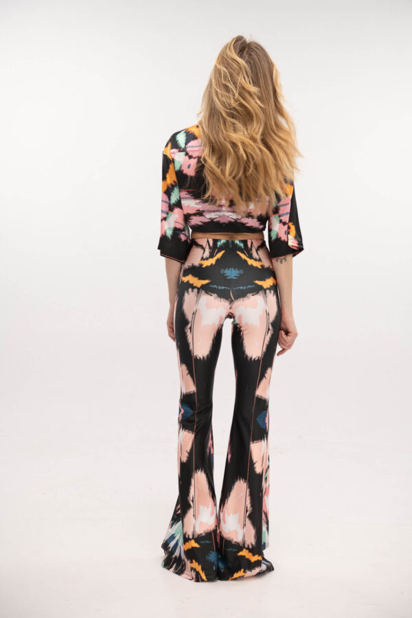 Flared Pants Pastel Noir - Typelove