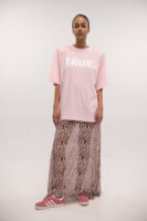 Lace Skirt Burgundy - Typelove