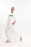 Lace Skirt White - Typelove