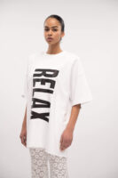 Oversized T-Shirt Relax White - Typelove