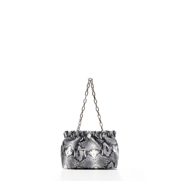 CHRISTINA MALLE - Grey Animal Print Midi Marshmallow