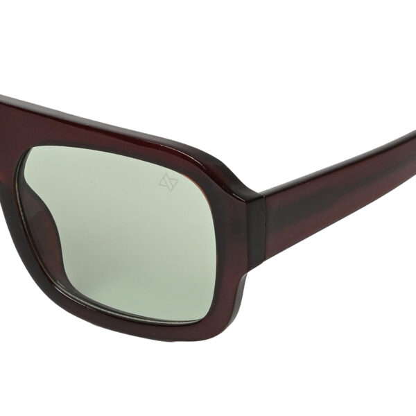 AV Sunglasses - Mila Burgundy/Green