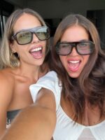 AV Sunglasses - Mila Burgundy/Green