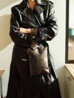 Χειροποίητη Τσάντα Long Letter- METALLIC GREY