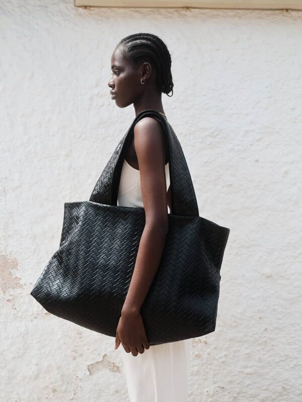 Χειροποίητη Τσάντα Fold – NERO