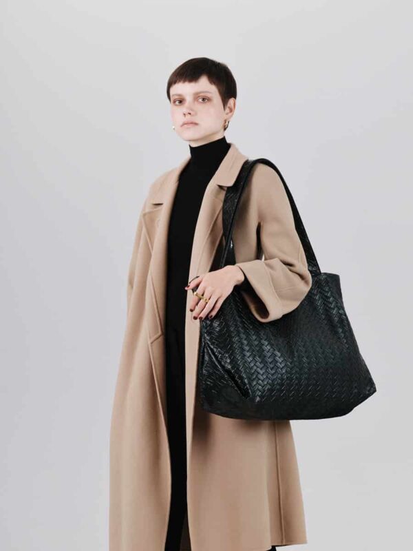 Χειροποίητη Τσάντα Fold – NERO