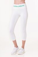 ALTRA-VOLTA - Signature Emblem White Leggings