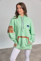 ALTRA-VOLTA - Oversized Mint Hoodie