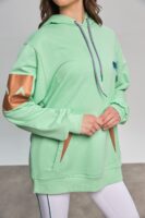 ALTRA-VOLTA - Oversized Mint Hoodie
