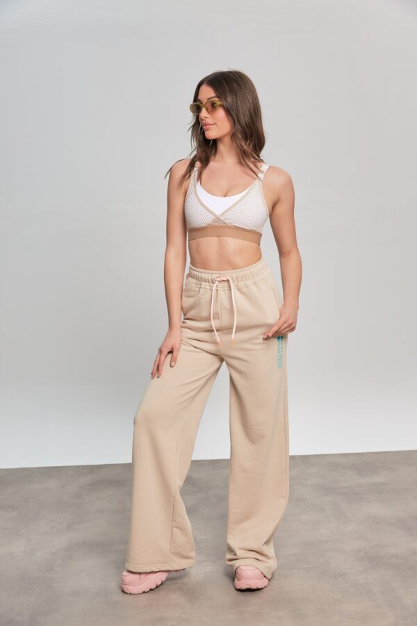 ALTRA-VOLTA - Relaxed Comfort Wide Leg Φόρμα σε Απόχρωση Dark Sand