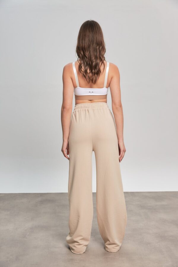 ALTRA-VOLTA - Relaxed Comfort Wide Leg Φόρμα σε Απόχρωση Dark Sand