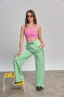 ALTRA-VOLTA - Relaxed Comfort Wide Leg Φόρμα σε Απόχρωση Mint