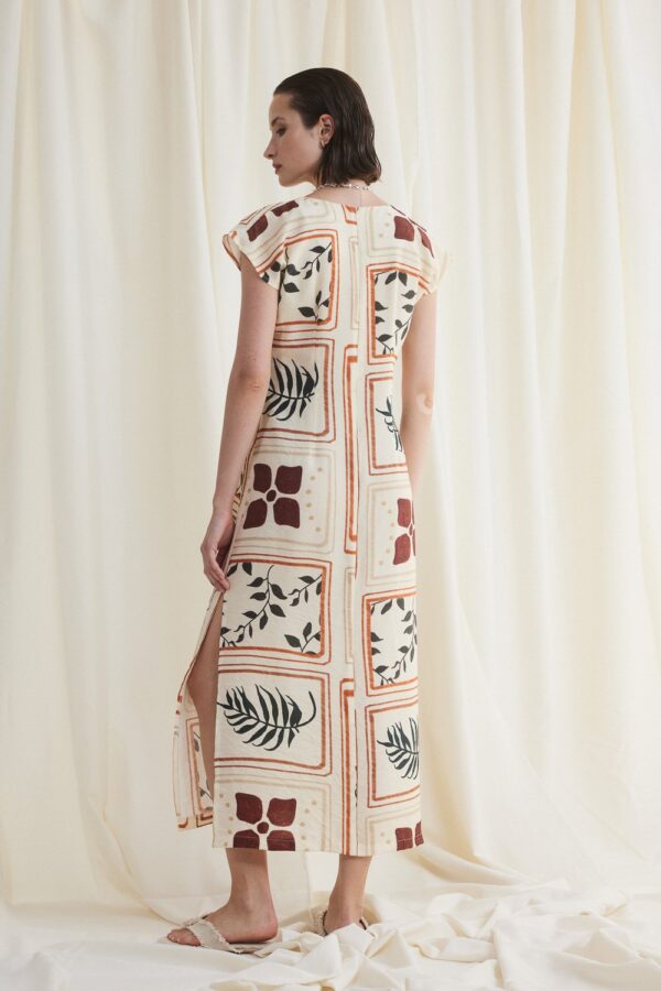 Chicard - Φόρεμα Εμπριμέ Τετράγωνα