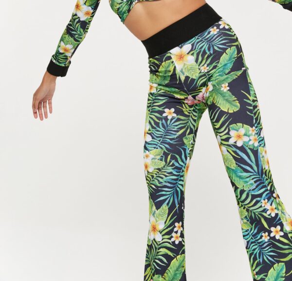 ALTRA-VOLTA - JunglePrint Ψηλόμεσο Κολάν Bootcut