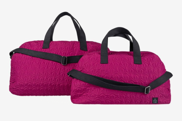 STARS BURGUNDY WEEKEND AND GETAWAY BAG