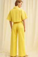 Chicard - Κίντρινο Παντελόνι σε Ανοιχτή Γραμμή