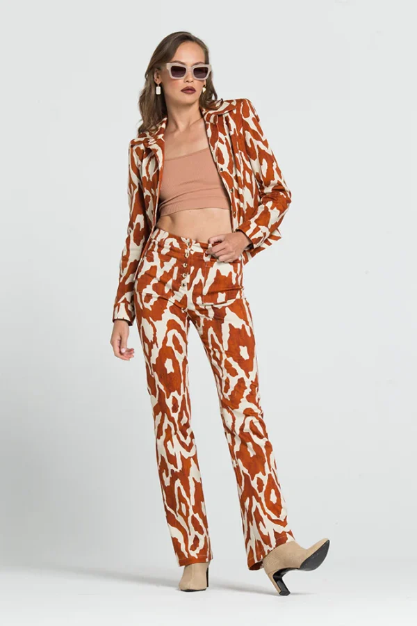 Κοντό Σακάκι με Σχέδια