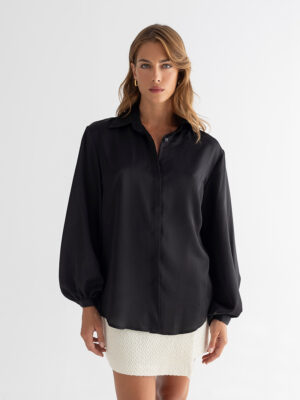 Jasmine Black Shirt