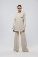 Oversized Hoodie Beige