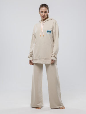 Oversized Hoodie Beige