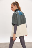 Layered Zip Sweatshirt