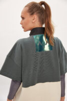 Layered Zip Sweatshirt