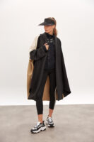 Hybrid Quilted Kimono Coat