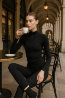 Sleek Fit Black Jacket