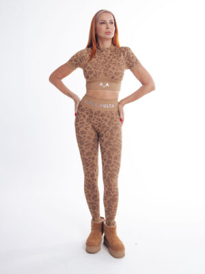 Seamless leopard κολάν