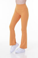 Orange Flare Legging