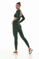 DARK GREEN LEGGINGS