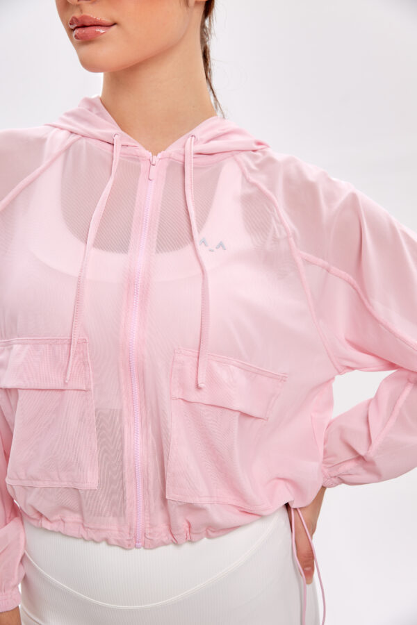 ALTRA VOLTA Sheer Hooded Jacket