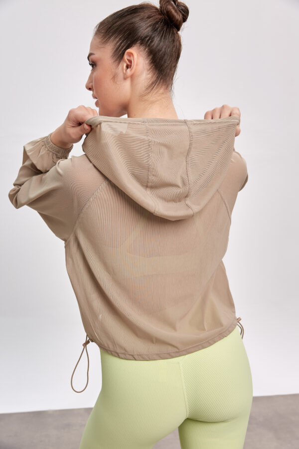 ALTRA VOLTA Sheer Hooded Jacket