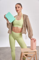 ALTRA VOLTA Sheer Hooded Jacket