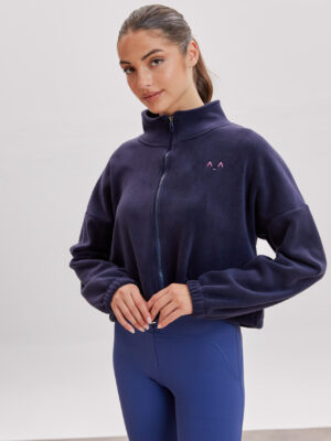 Blue Zip Fleece