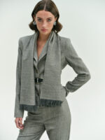 κλασικο σακακι με κασκολ