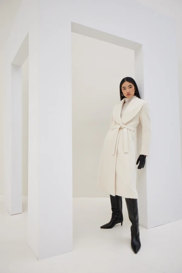 Παλτό με Φαρδύ Πέτο